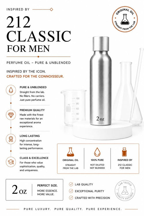 212 Man Carolina Herrera Type | Perfume Oil