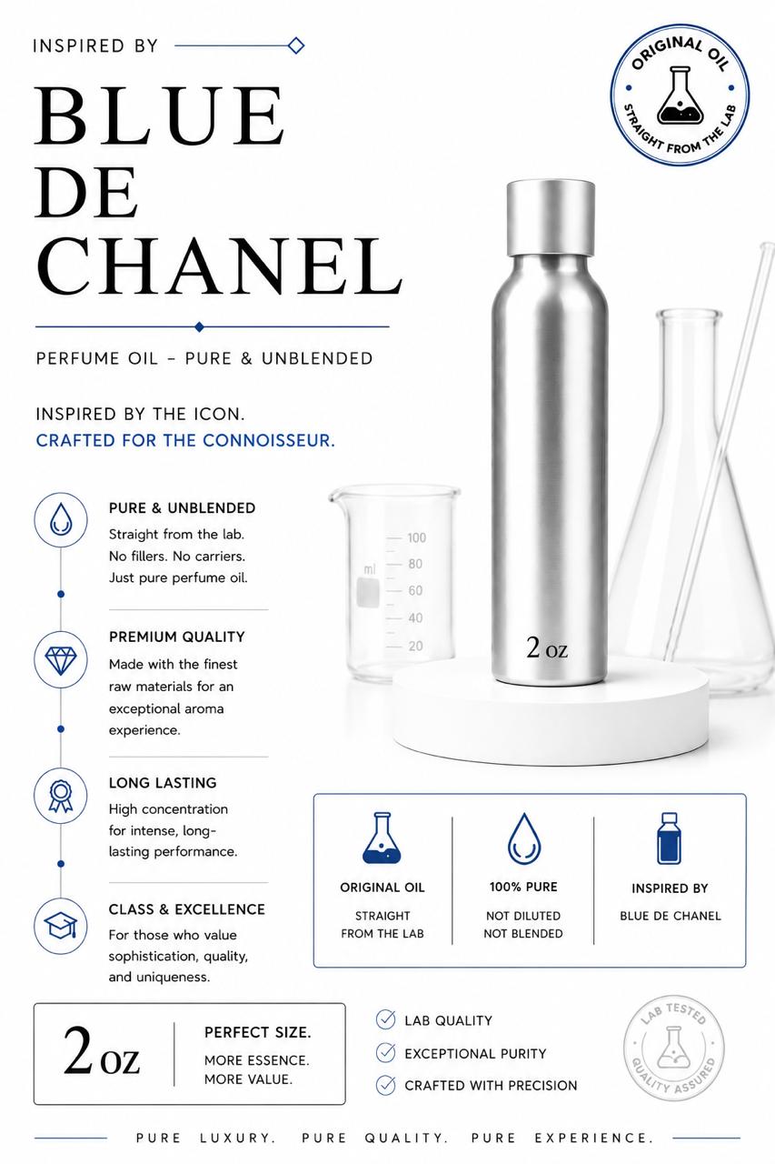 Blue de Chanel Type | Perfume Oil