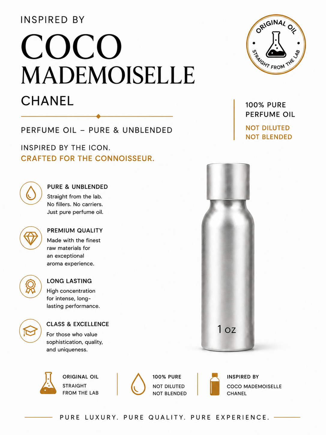 Coco Mademoiselle Type | Perfume Oil