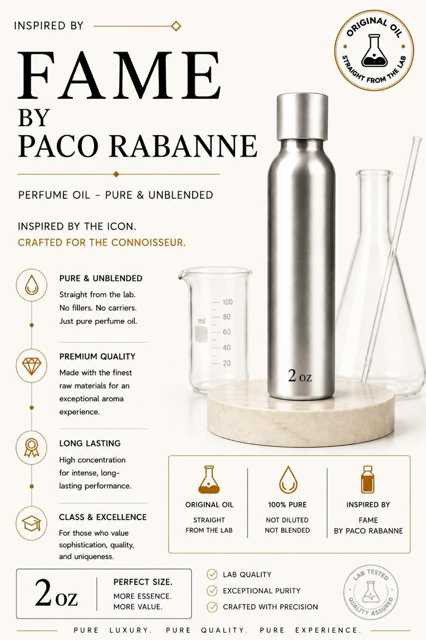 Fame by Paco Rabanne Type | Perfume Oil