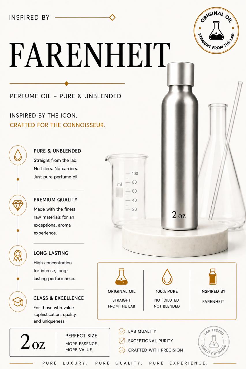 Fahrenheit by Dior Type | Perfume Oil