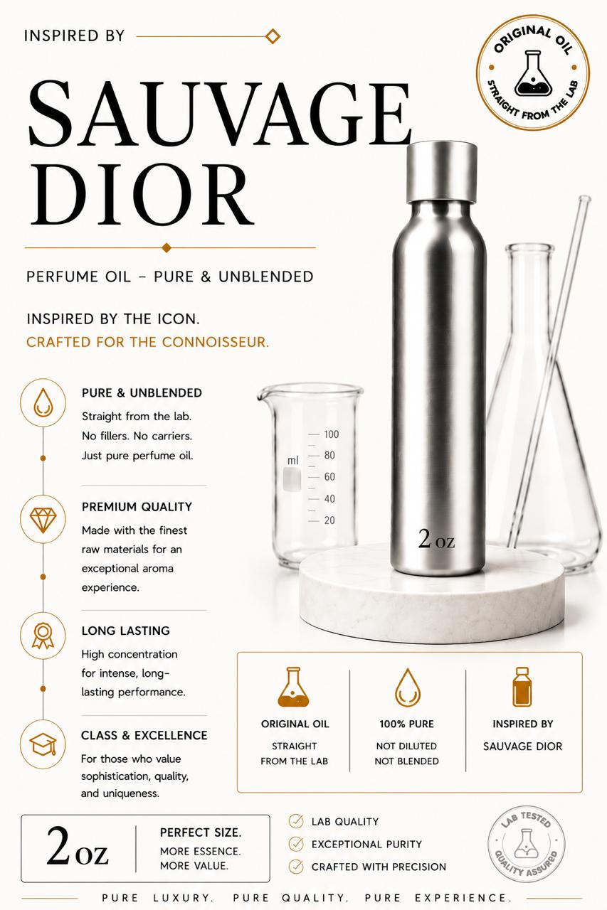 Sauvage by Dior Type | Perfume Oil